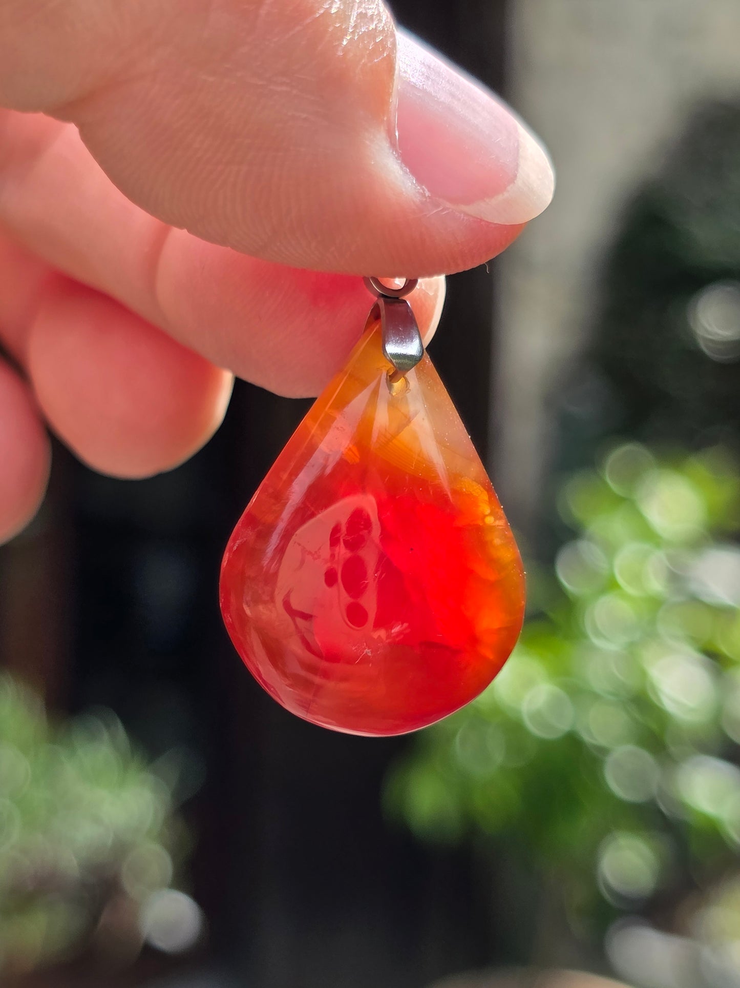 Pendentif en Cornaline n°3