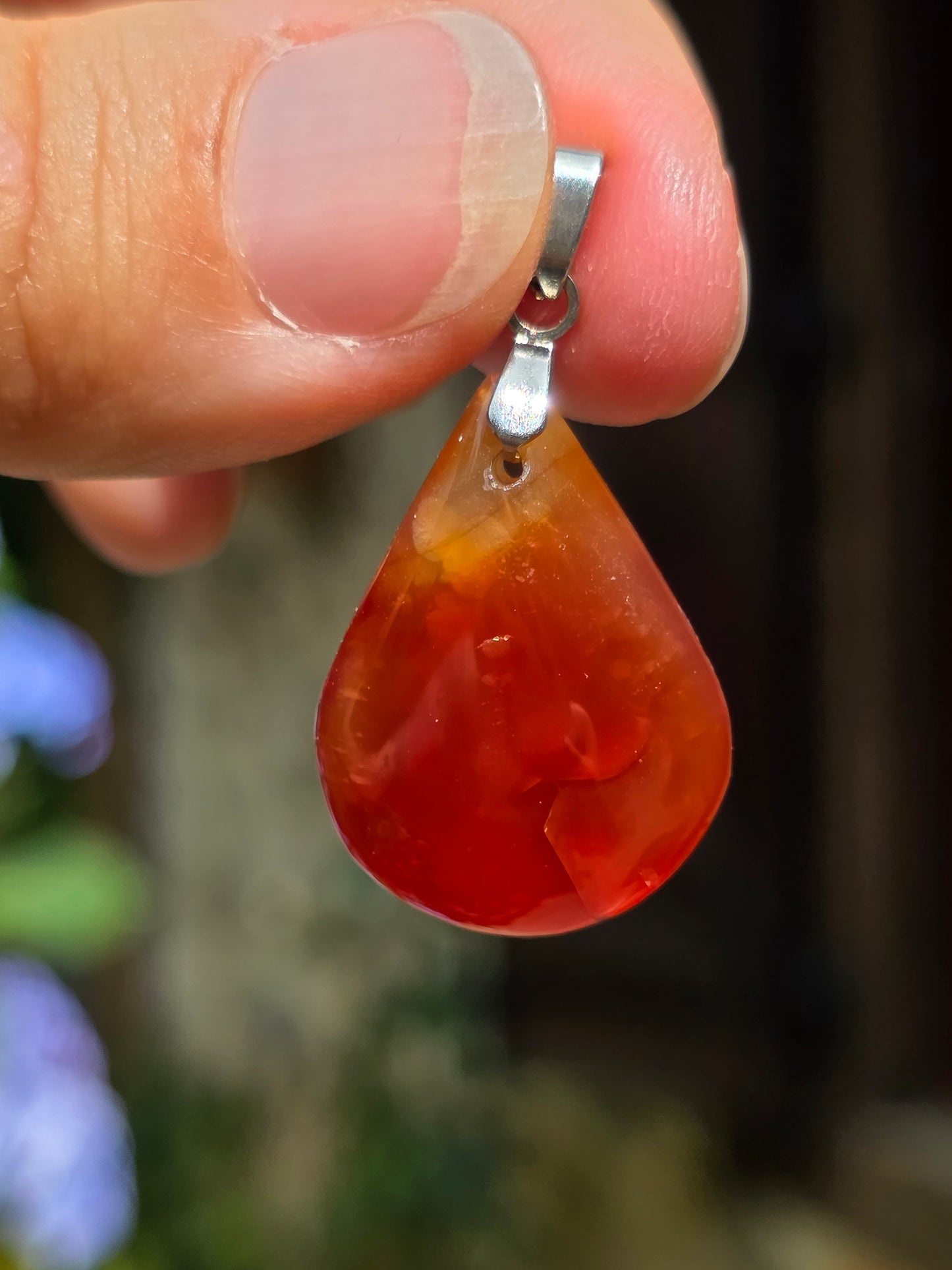 Pendentif en Cornaline n°3