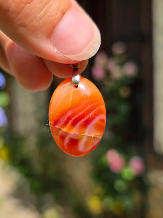 Pendentif en Cornaline n°5