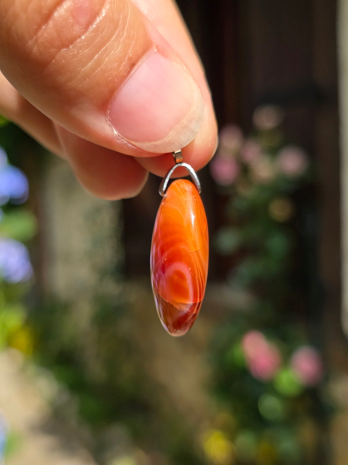 Pendentif en Cornaline n°5