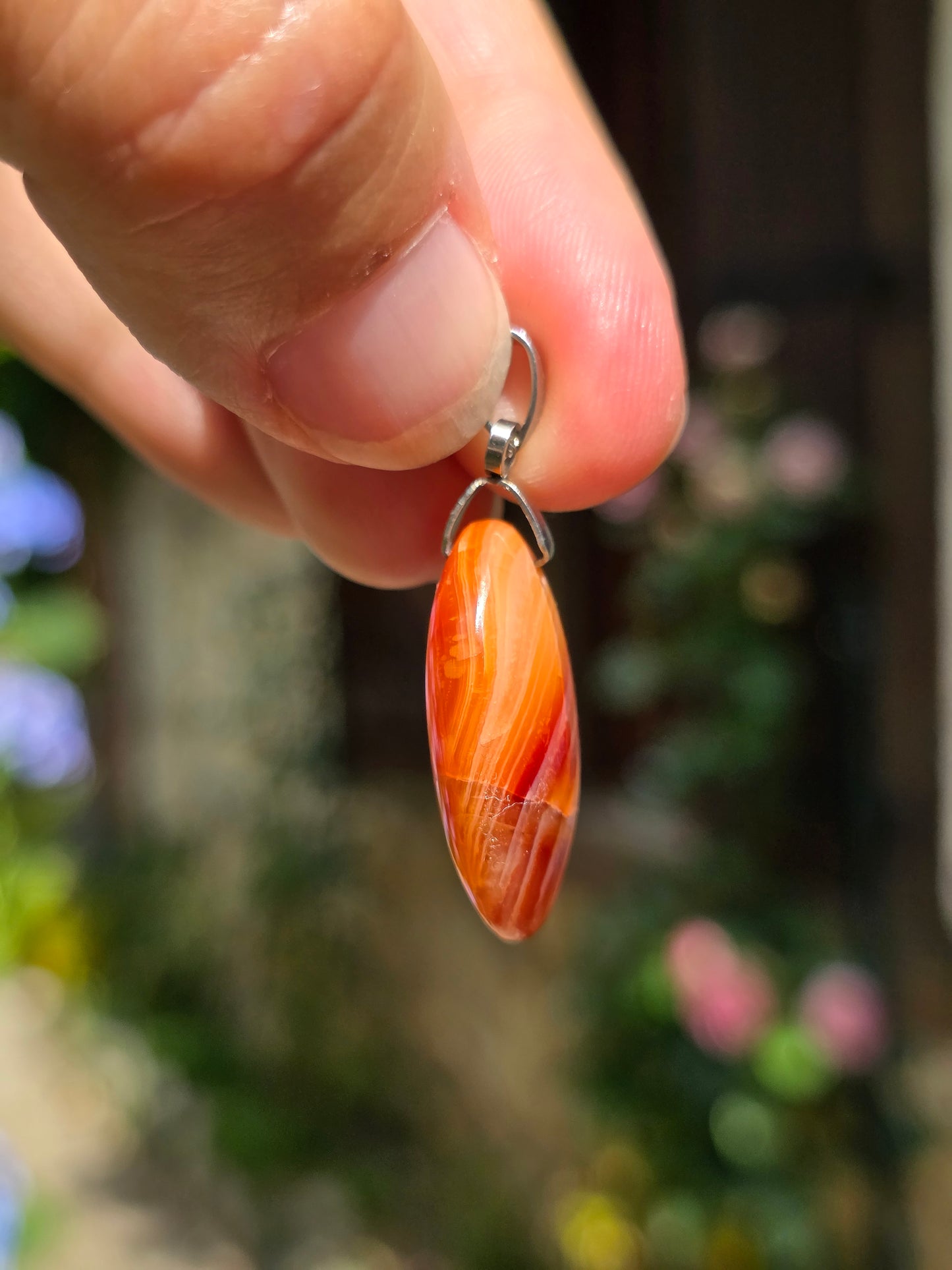 Pendentif en Cornaline n°5