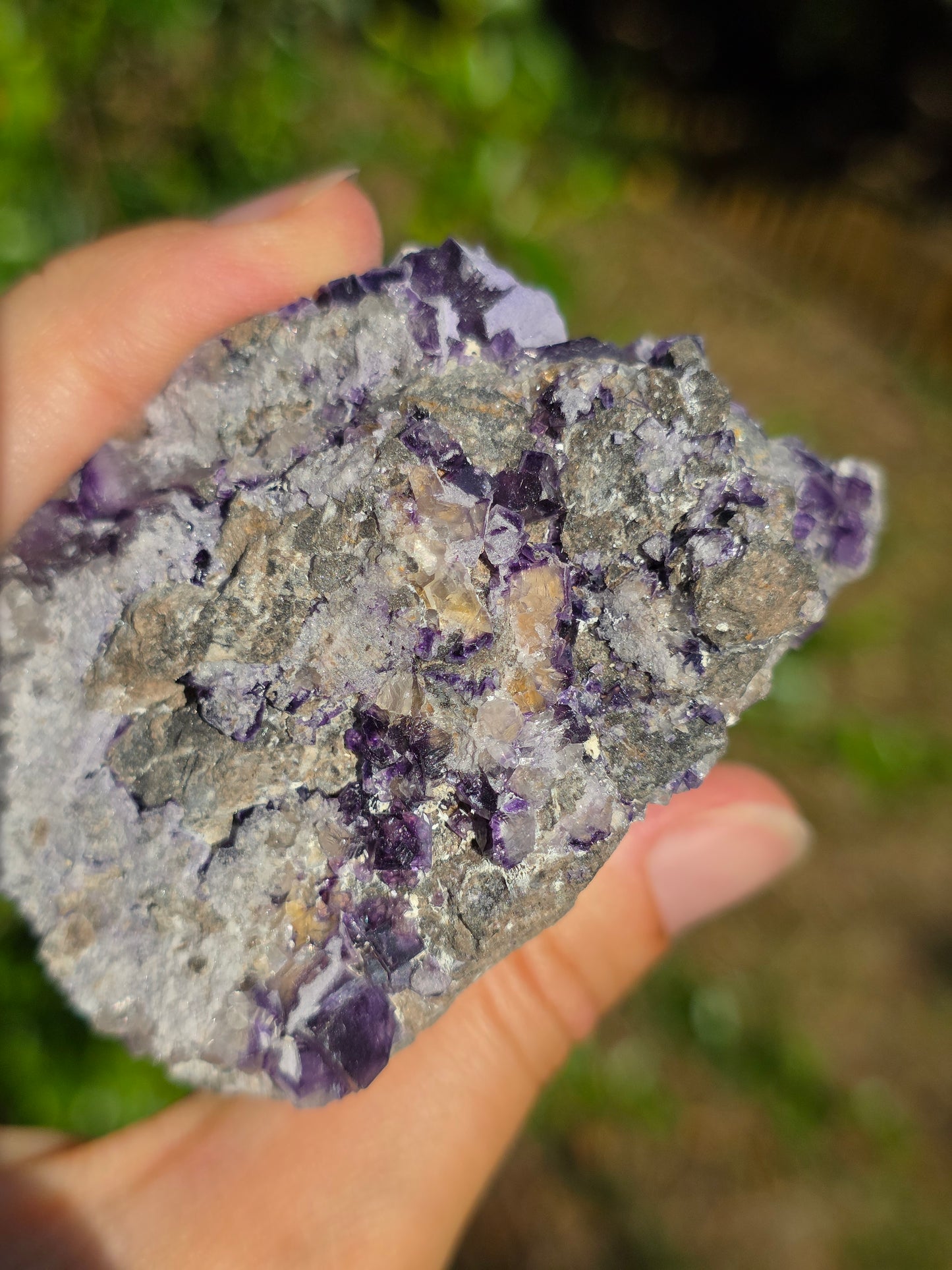 Fluorite des Pyrénées D