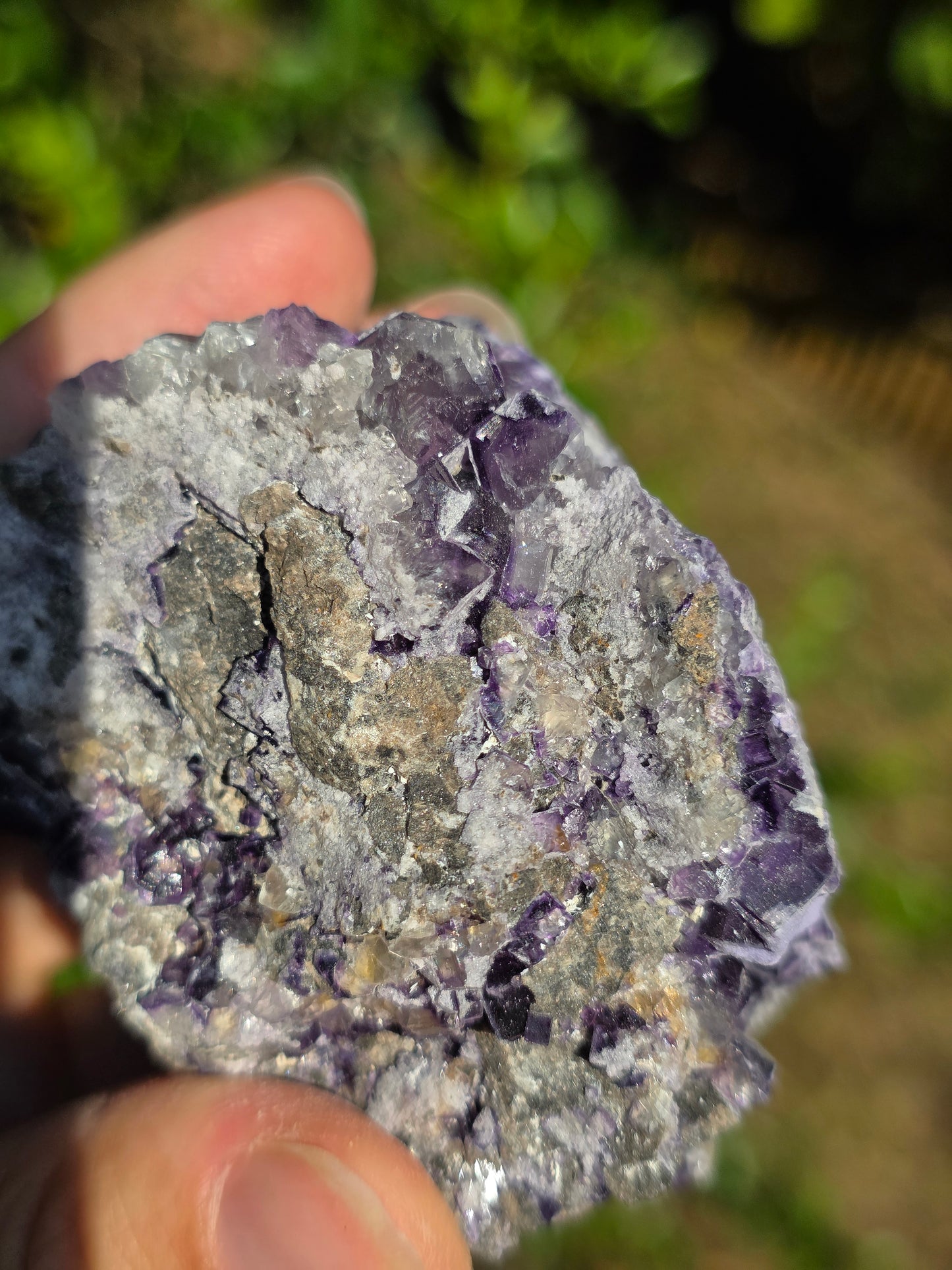 Fluorite des Pyrénées D