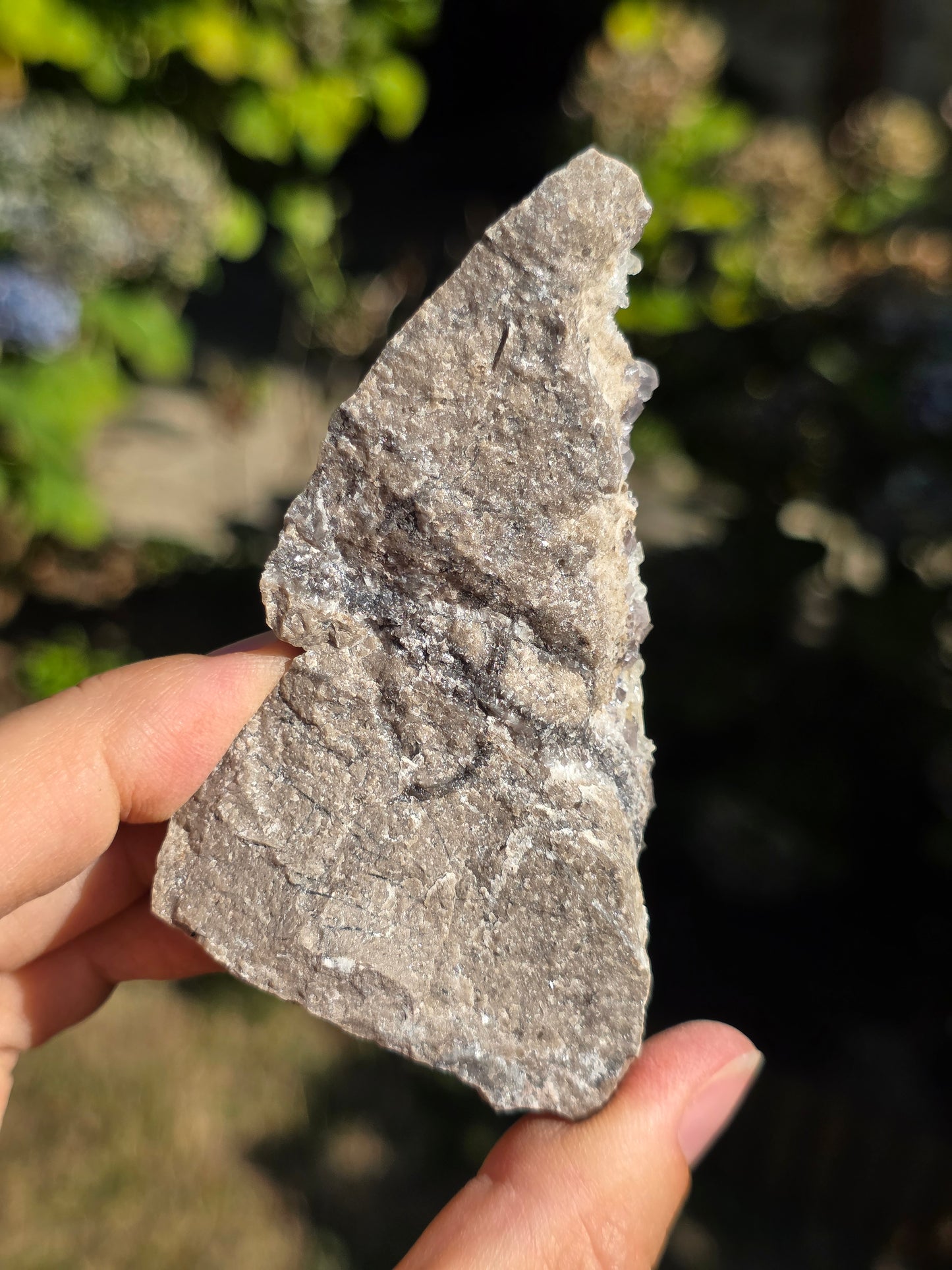 Fluorite avec cristallisation de Quartz d'Espagne E