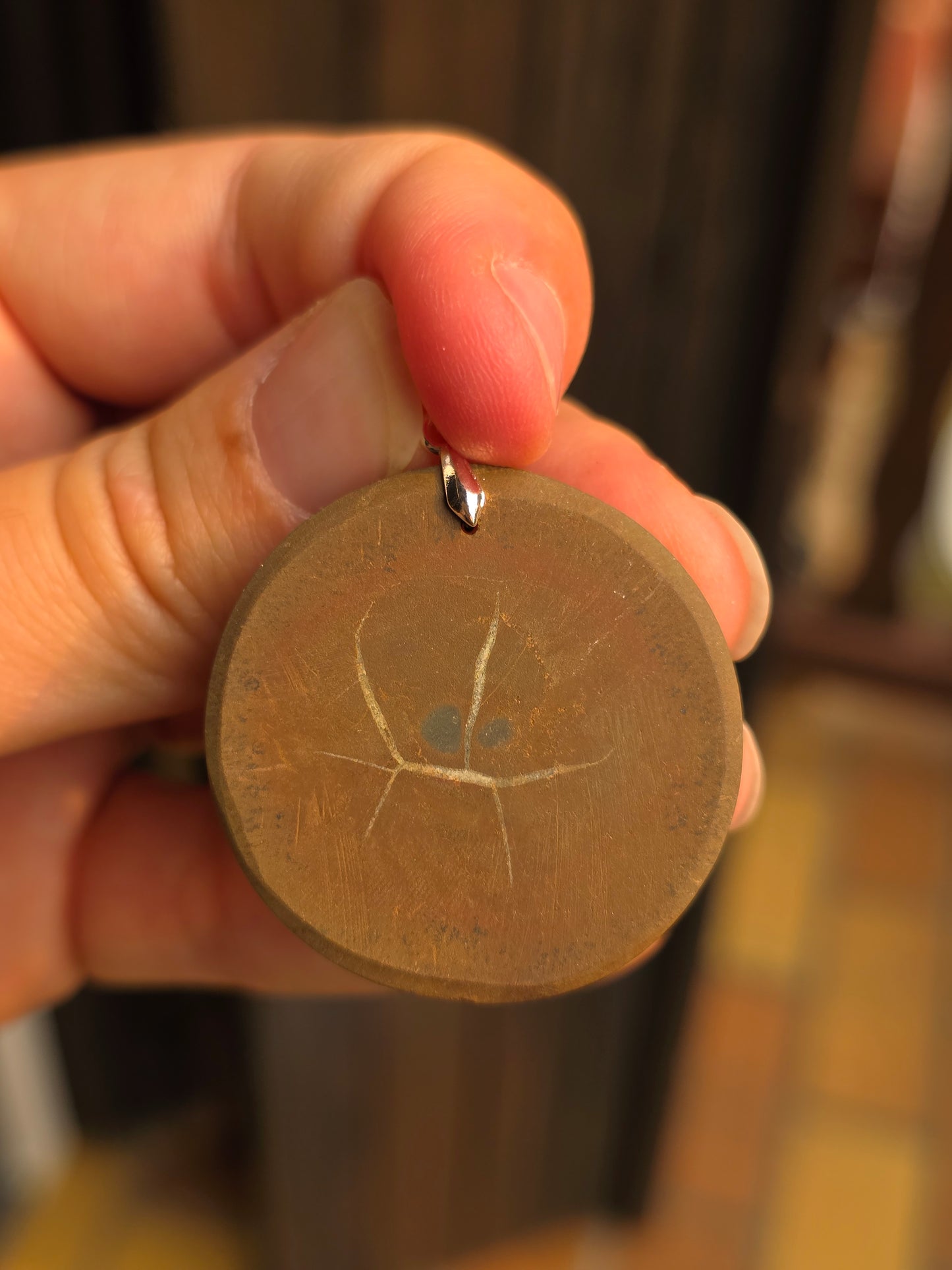 Pendentif Septaria sauvage n°9