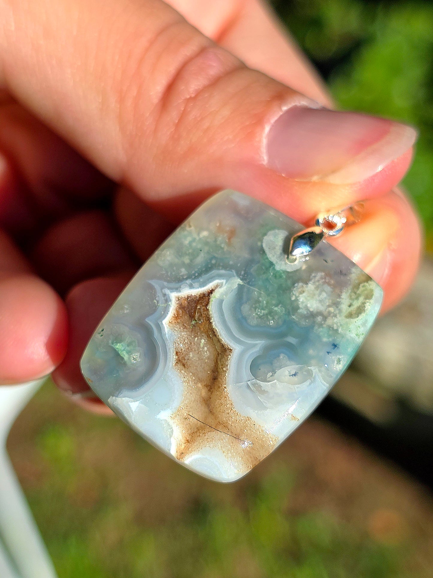 pendentif en Aquaprase
