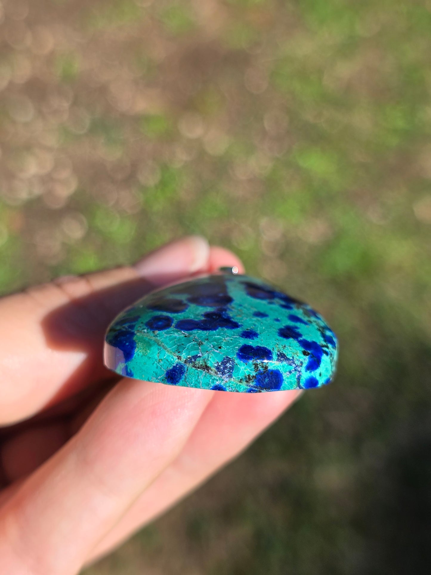 Pendentif Azurite Malachite n°2
