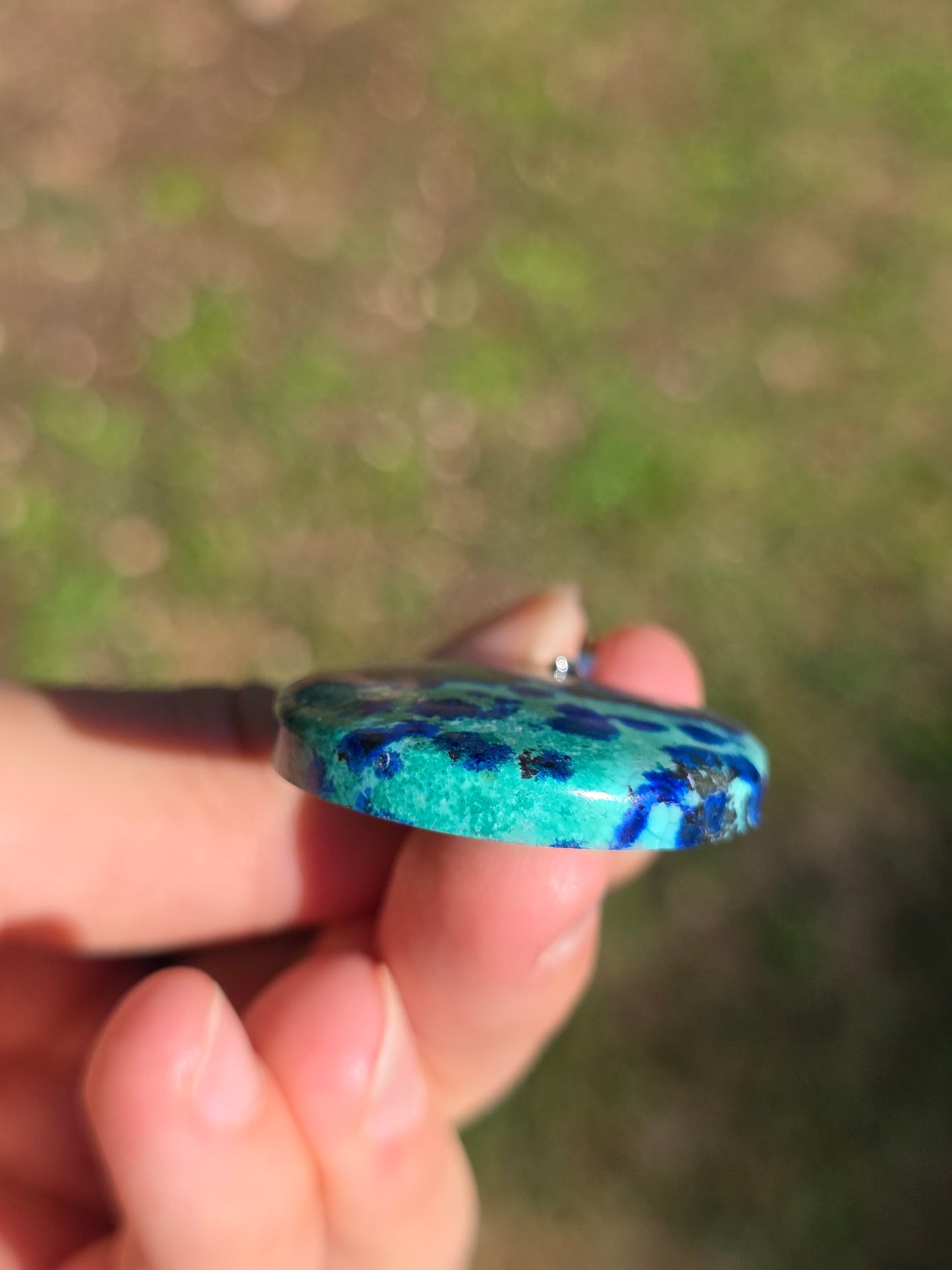 Pendentif Azurite Malachite n°5