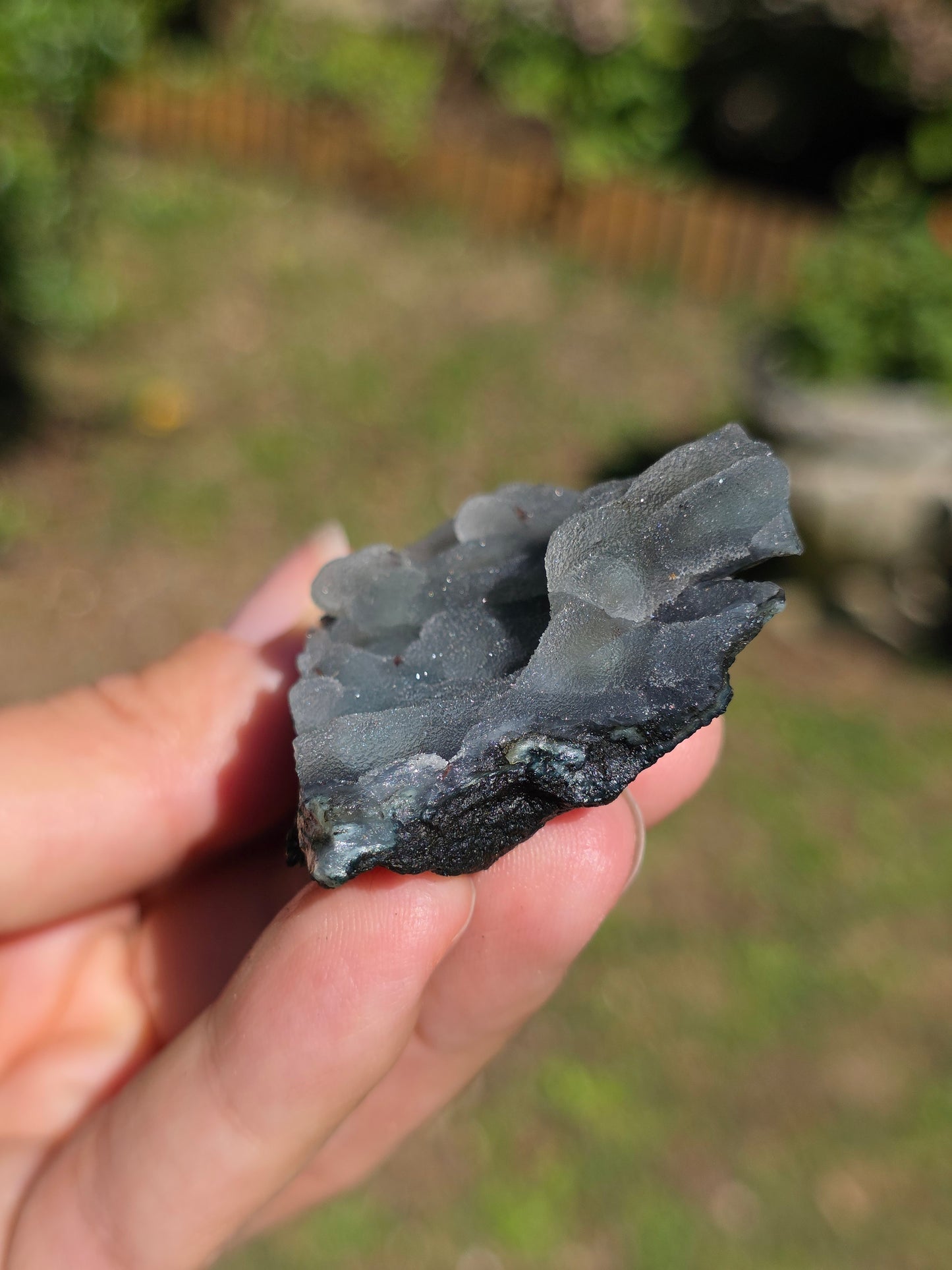 Calcédoine d'Inde avec heulandite rouge n°26