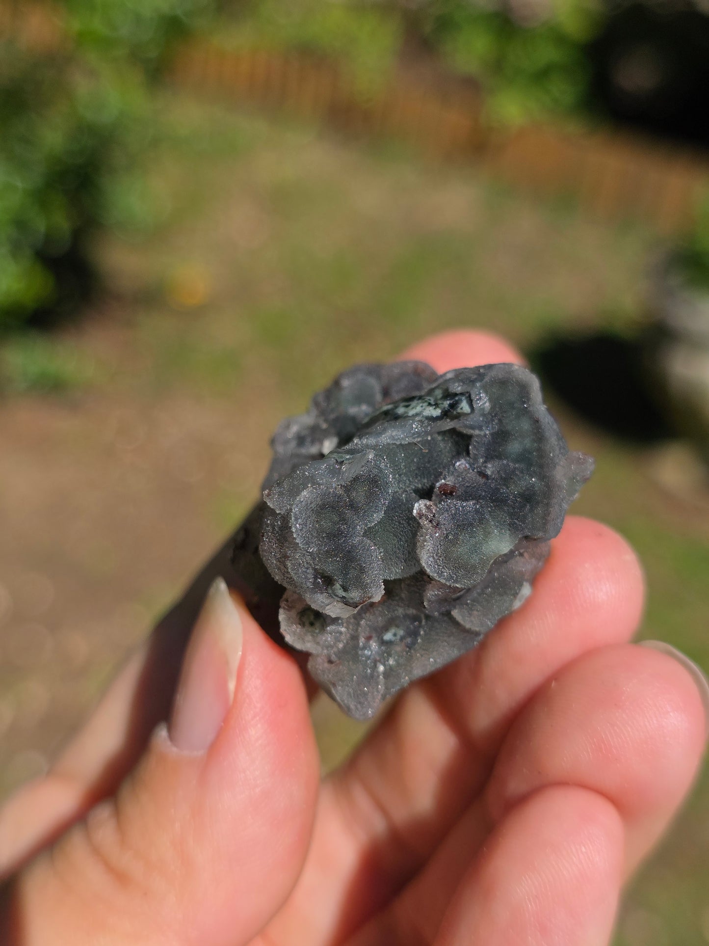 Calcédoine d'Inde avec heulandite rouge n°29