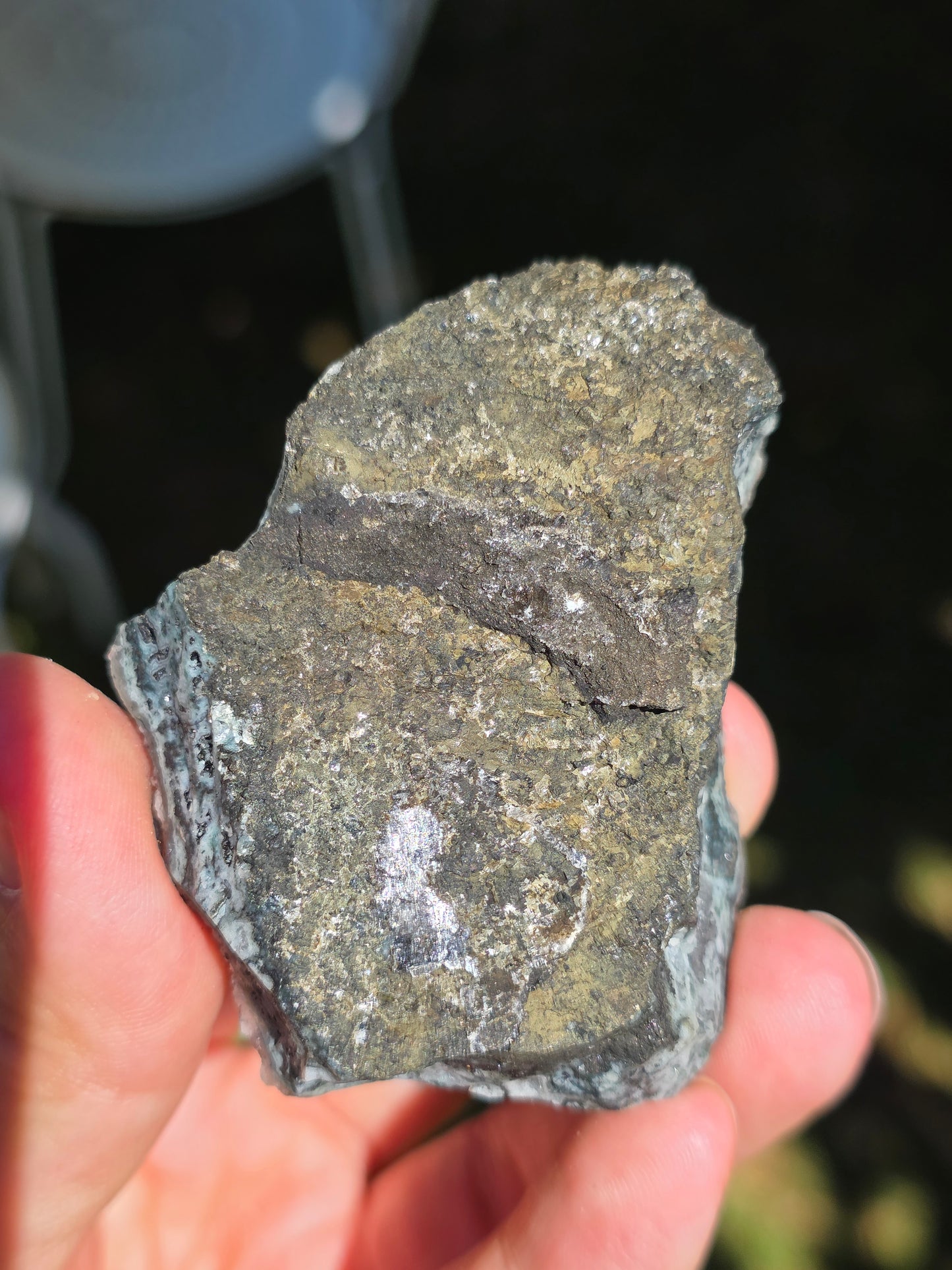 Calcédoine d'Inde avec Heulandite rouge n°56