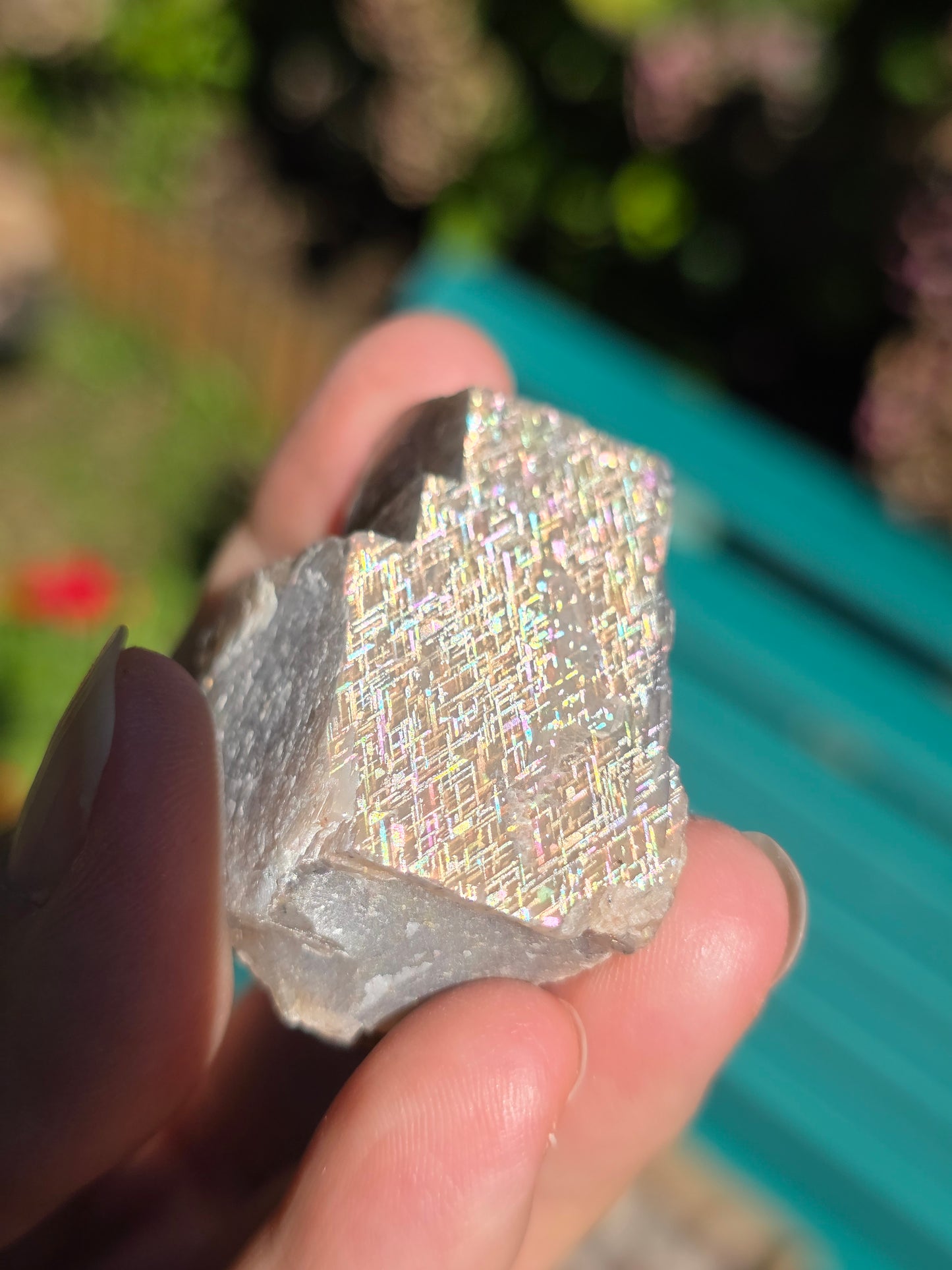 Pierre de soleil Rainbow Lattice n°8