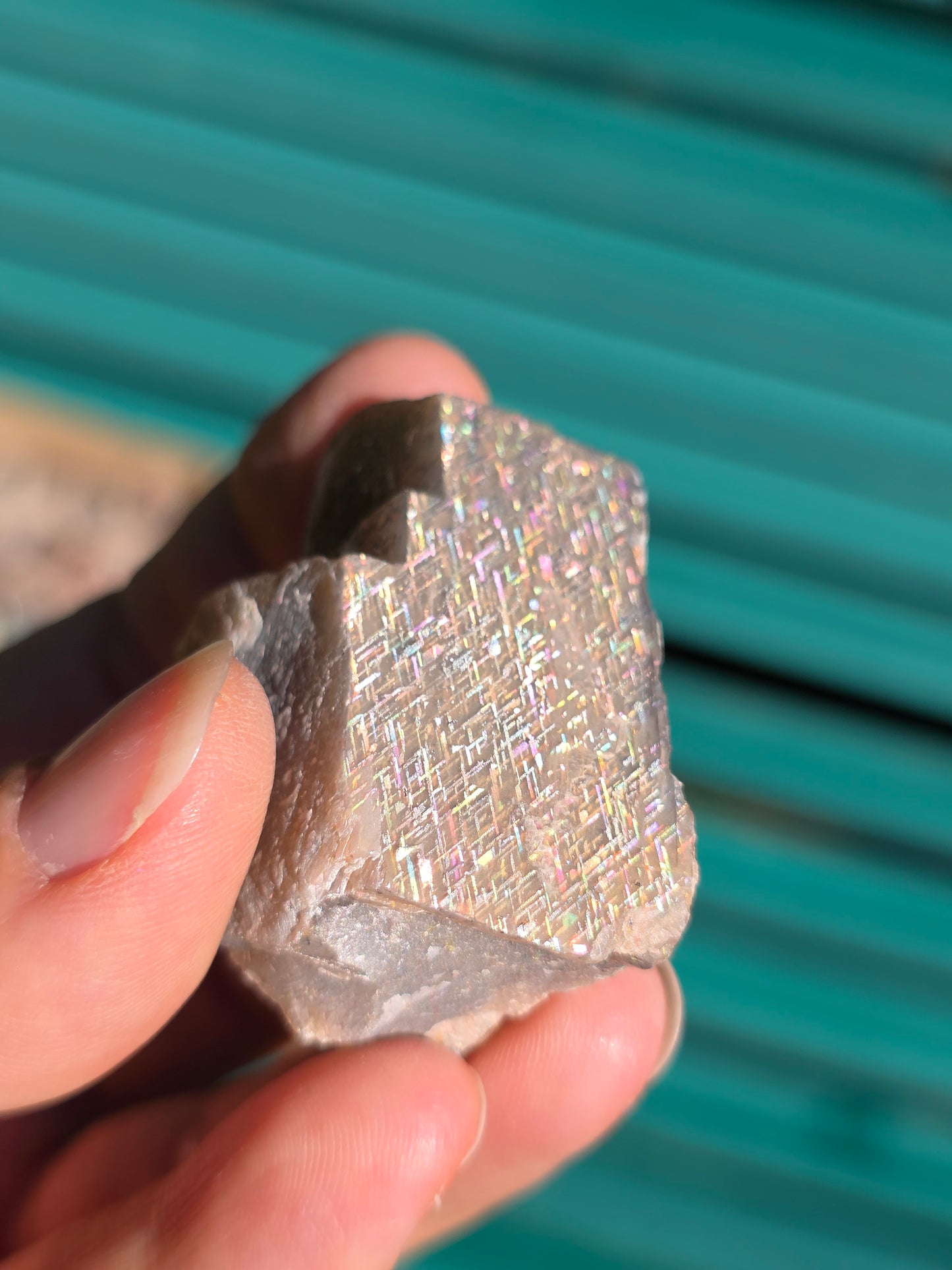 Pierre de soleil Rainbow Lattice n°8