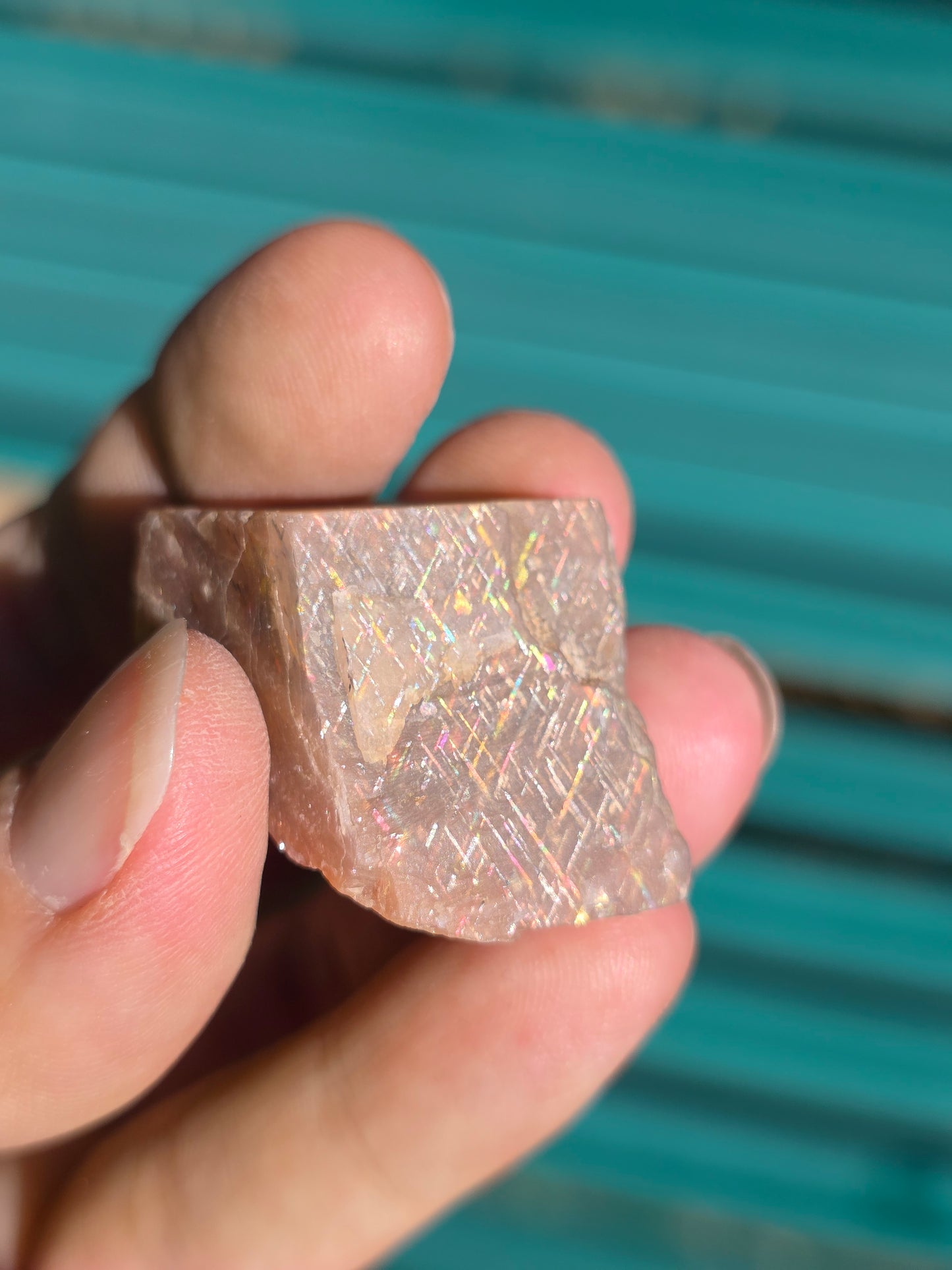 Pierre de soleil Rainbow Lattice n°18