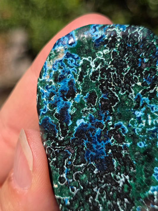 Galet Shattuckite et Malachite du Congo n°3