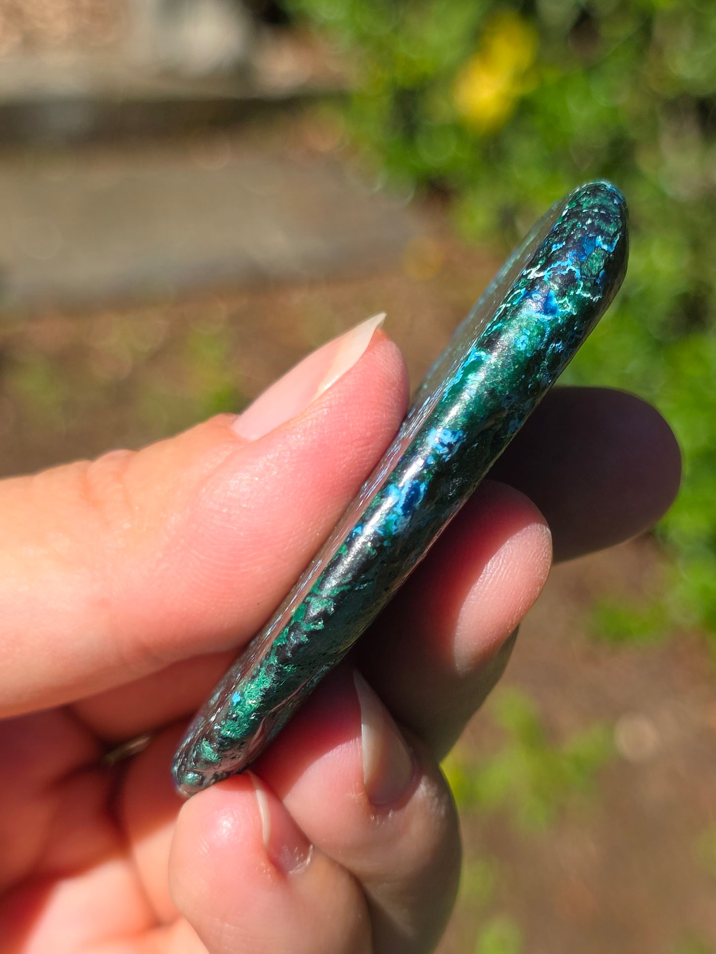 Galet Shattuckite et Malachite du Congo n°3