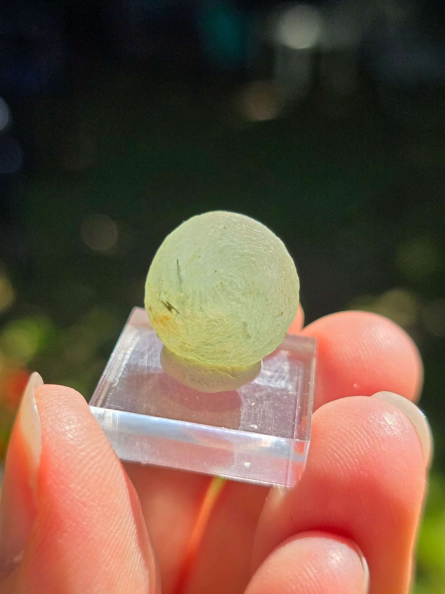 Prehnite botryoïdale du Mali (à choisir)