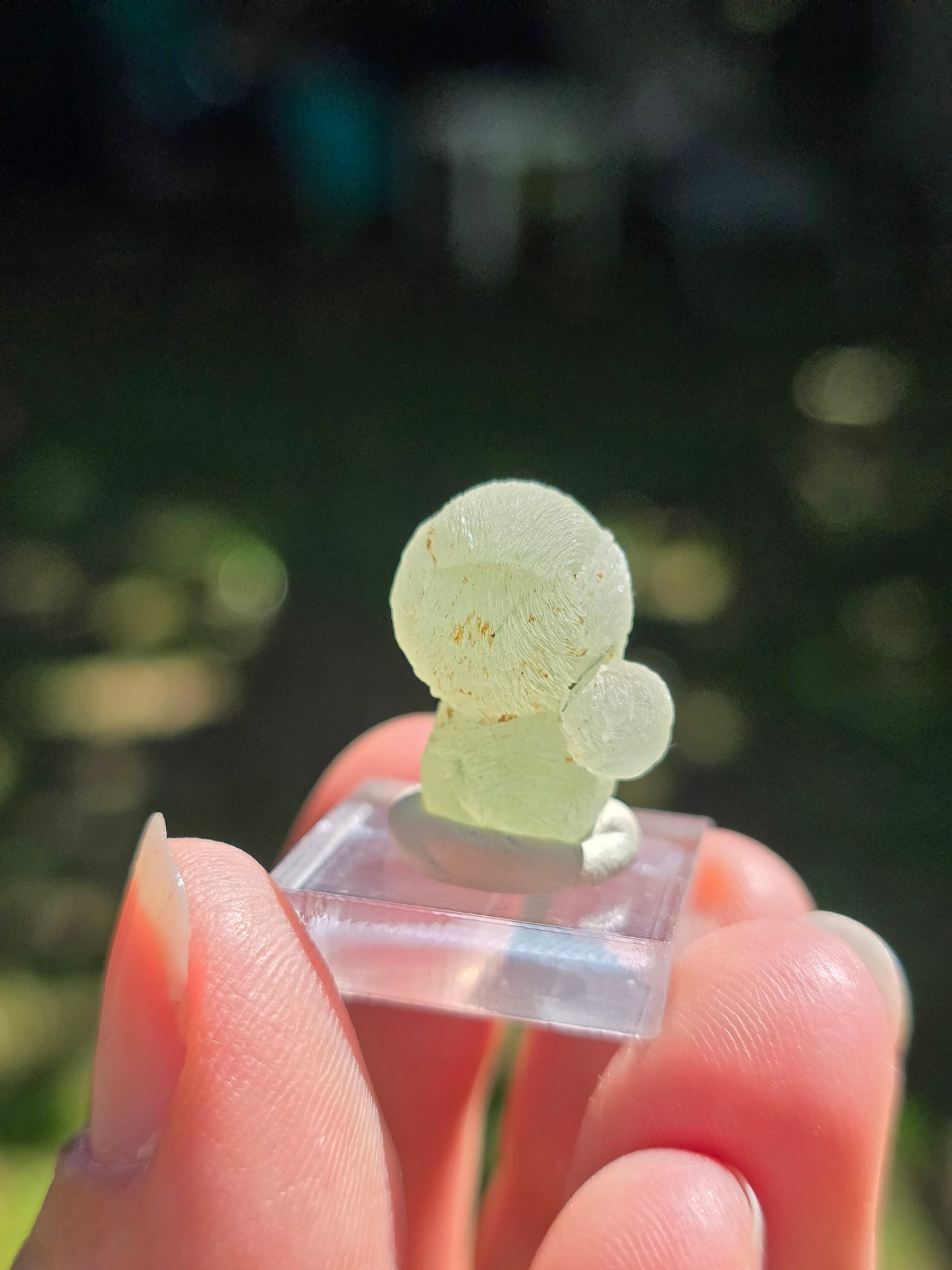 Prehnite botryoïdale du Mali (à choisir)