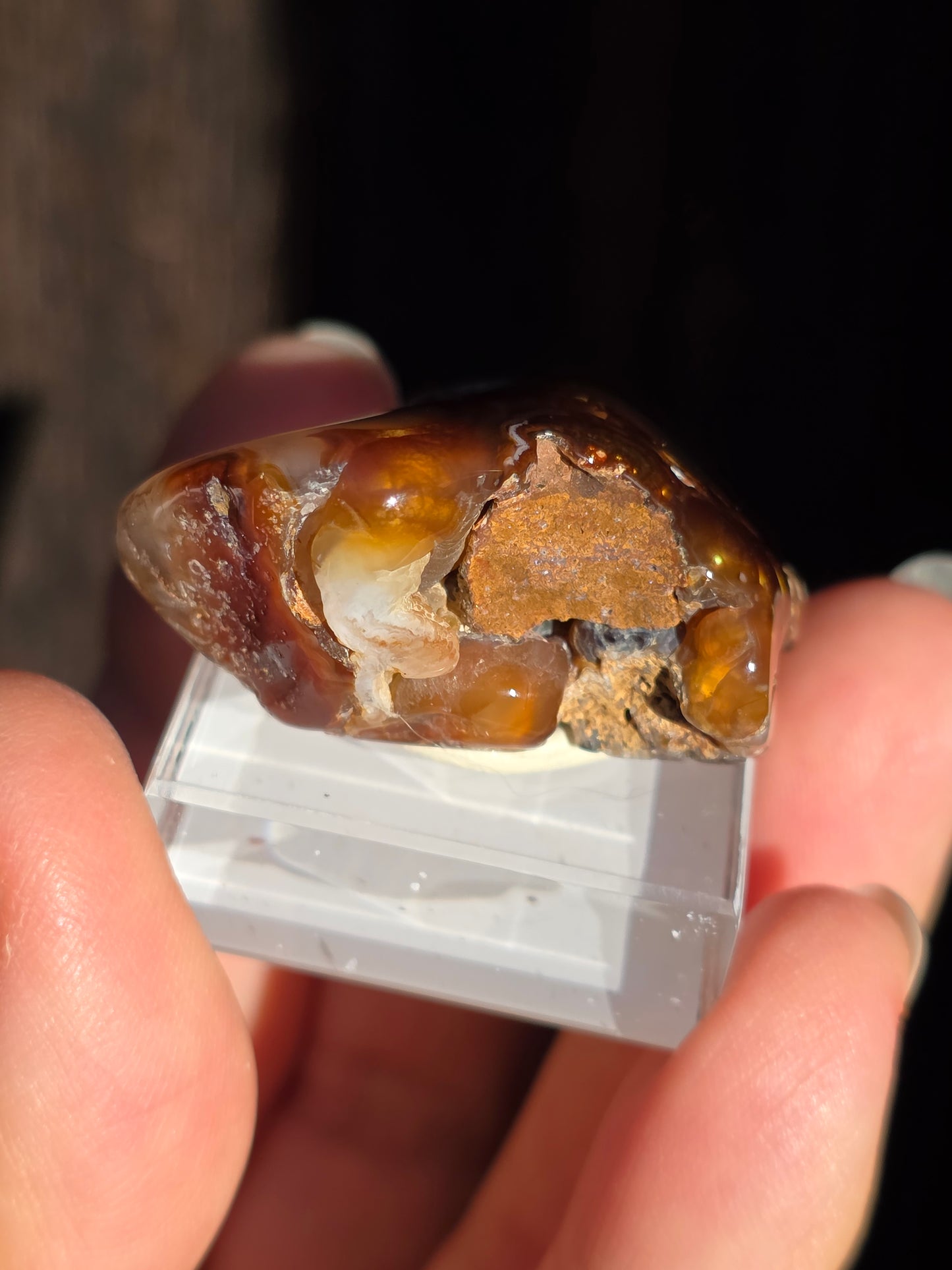 Agate feu du Mexique A1