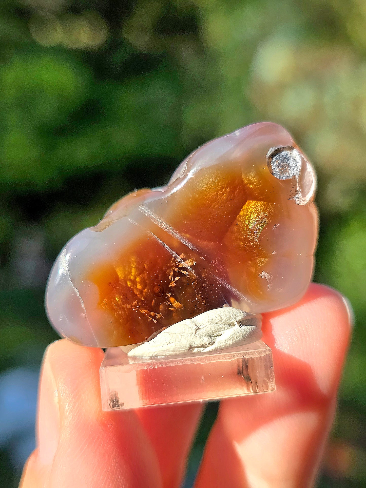 Agate feu du Mexique A3