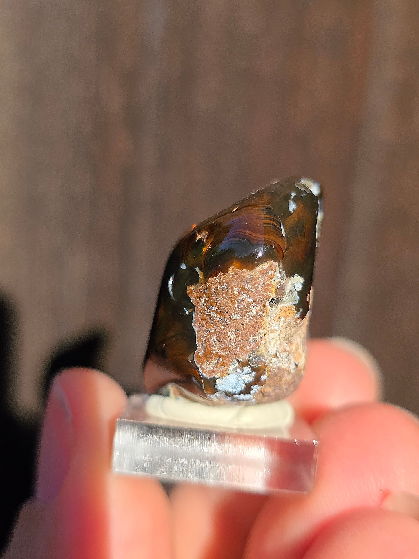 Agate feu du Mexique A4