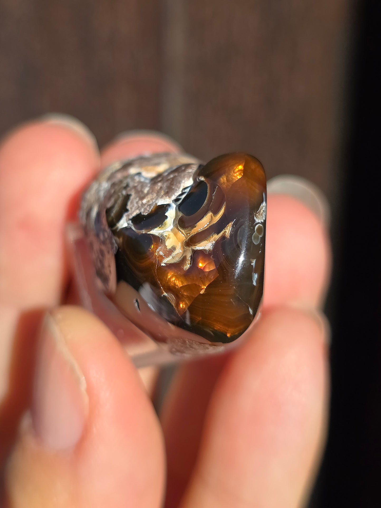 Agate feu du Mexique A4