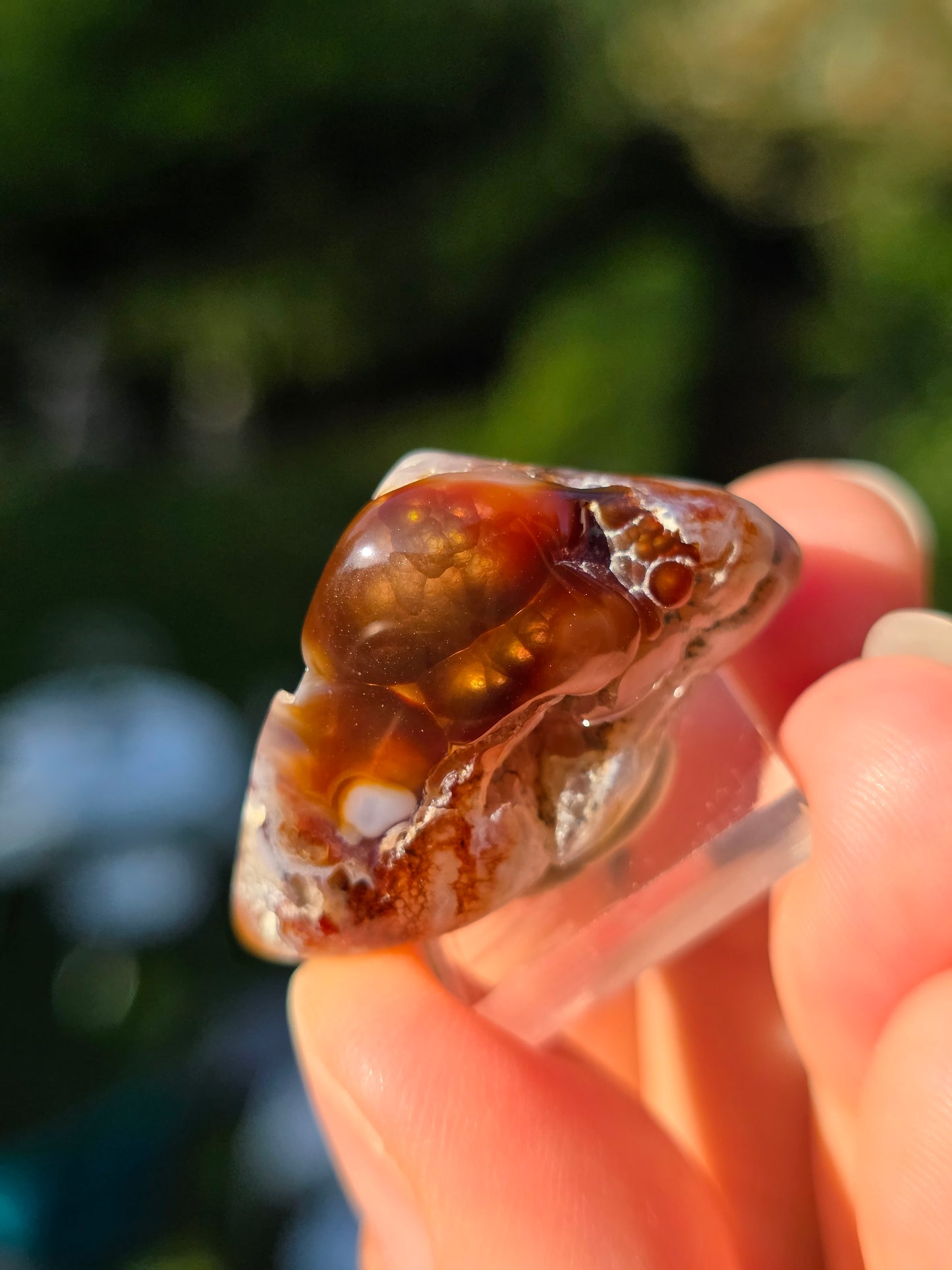 Agate feu du Mexique A7