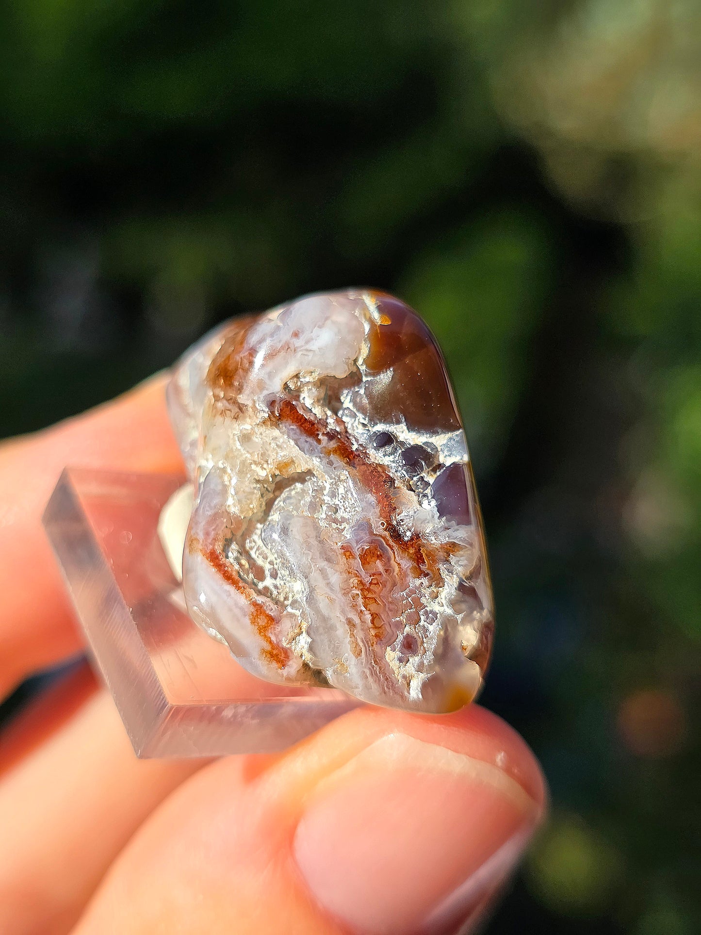 Agate feu du Mexique A7