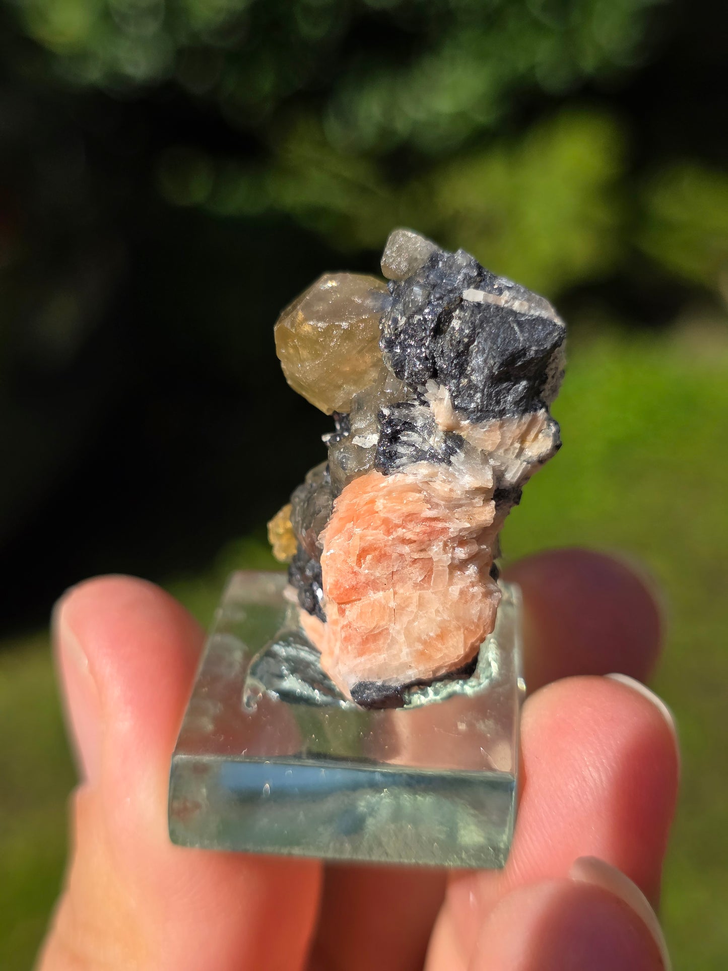 Cérusite et Baryte du Maroc