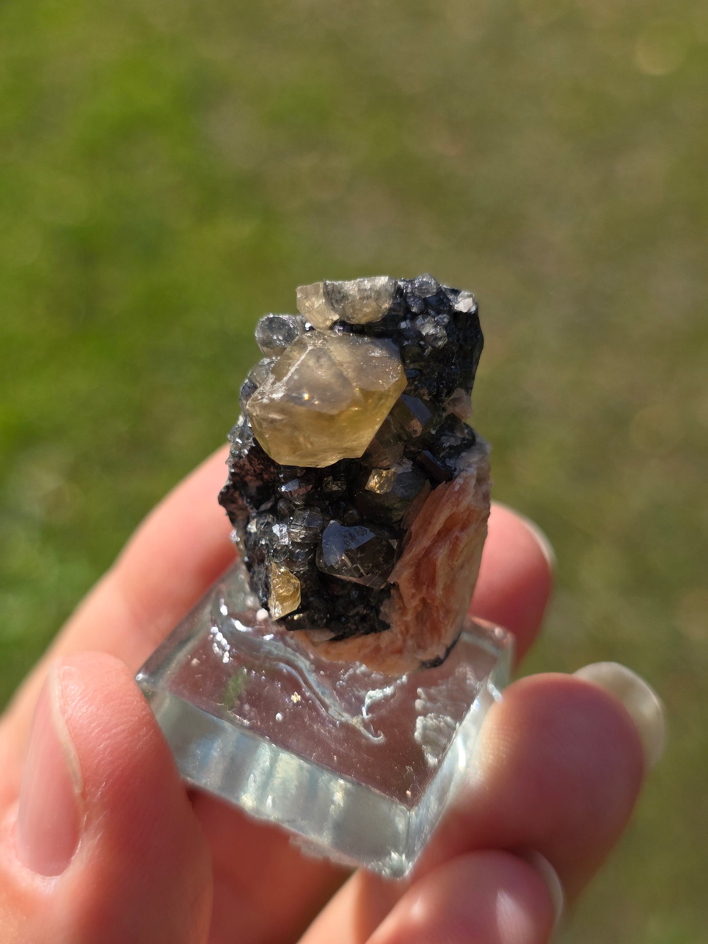 Cérusite et Baryte du Maroc