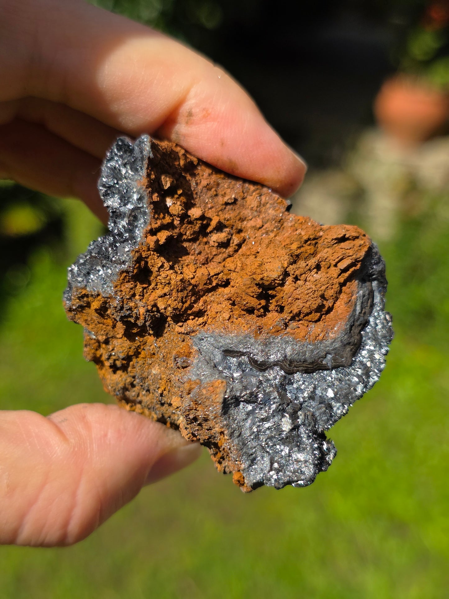 Pyrolusite du Maroc