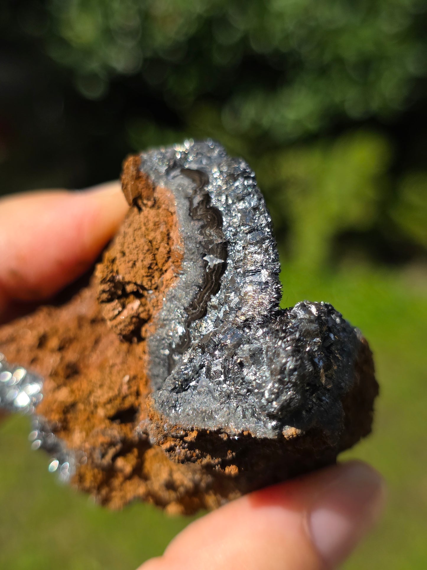 Pyrolusite du Maroc