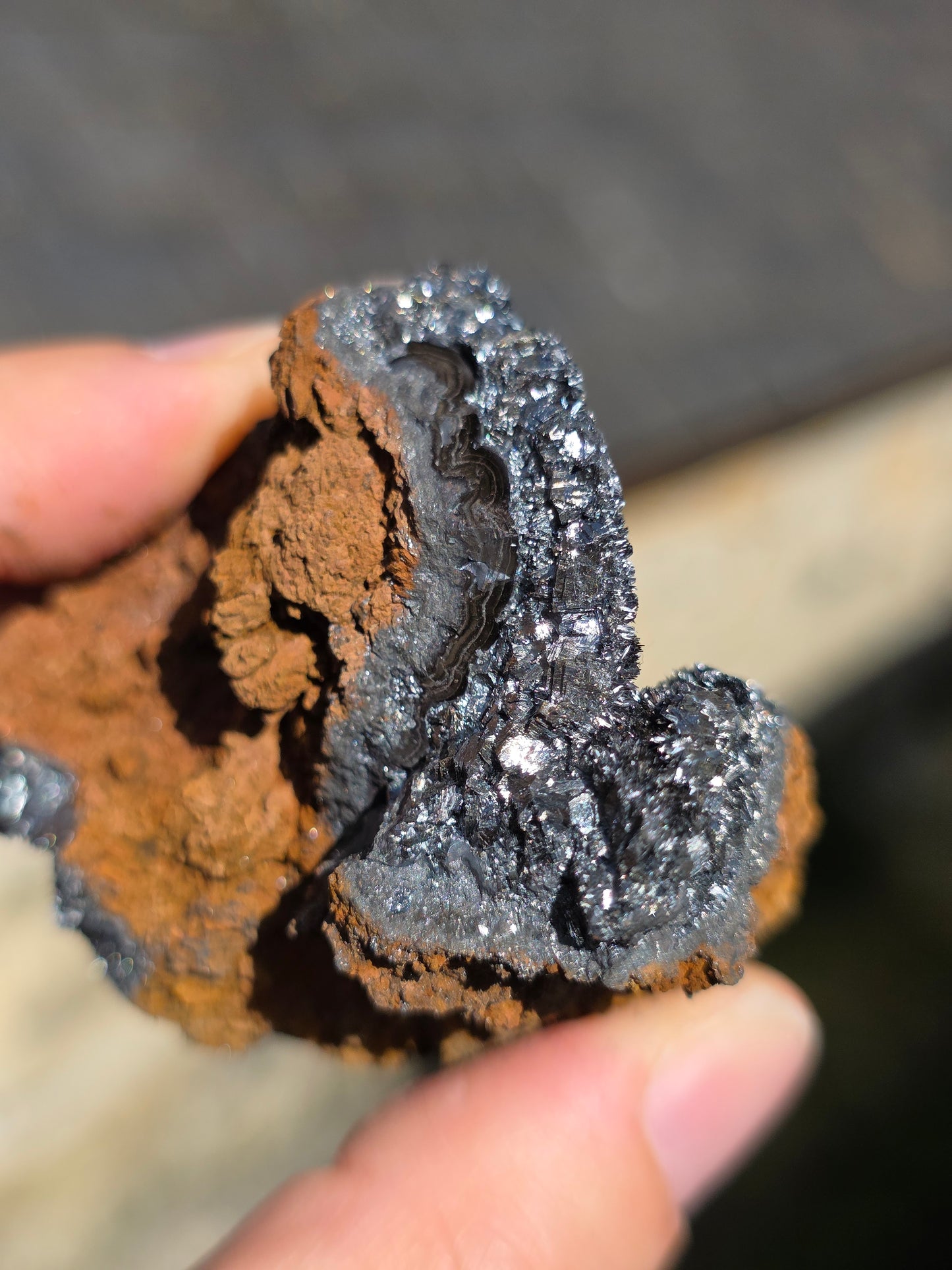 Pyrolusite du Maroc