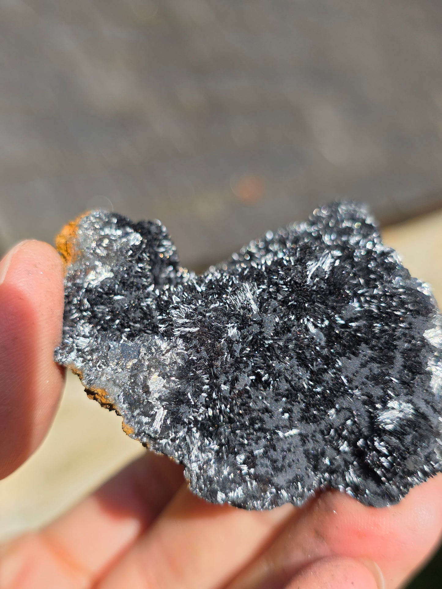 Pyrolusite du Maroc