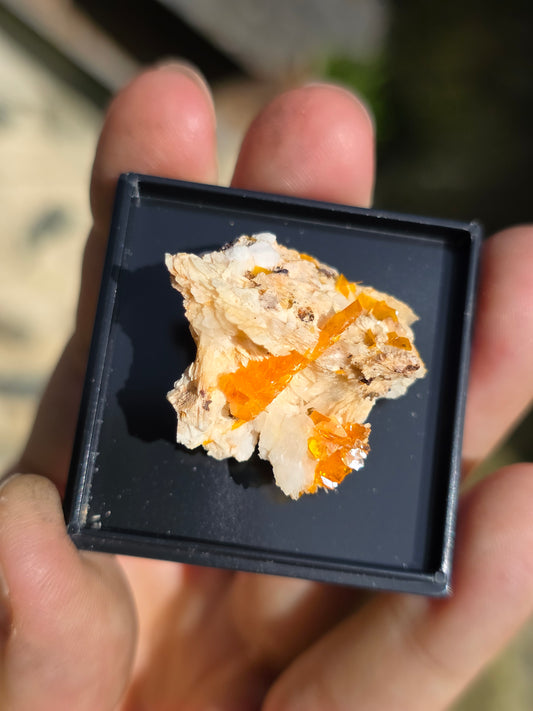 Wulfénite du Maroc n°1