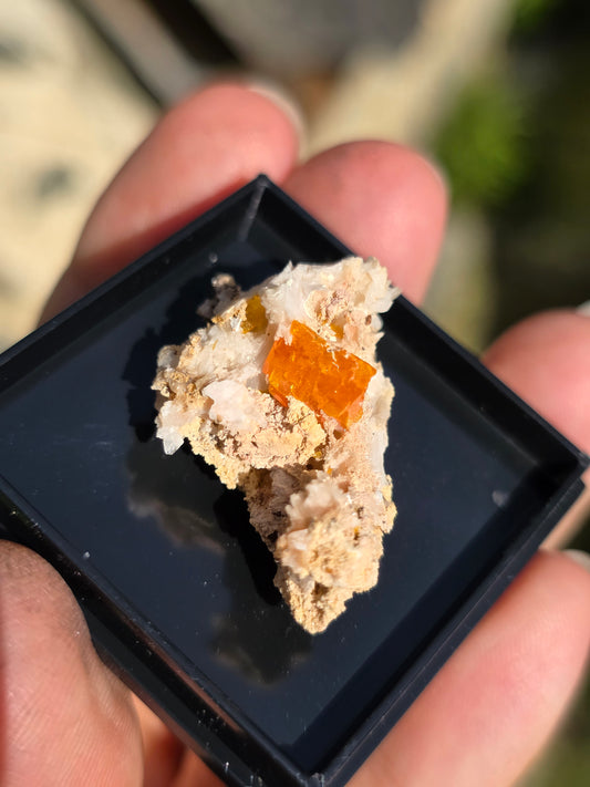 Wulfénite du Maroc n°4