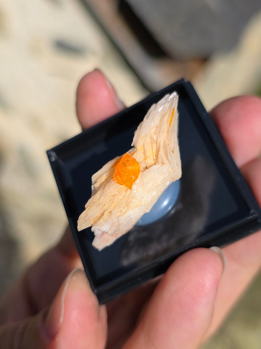 Wulfénite du Maroc n°6