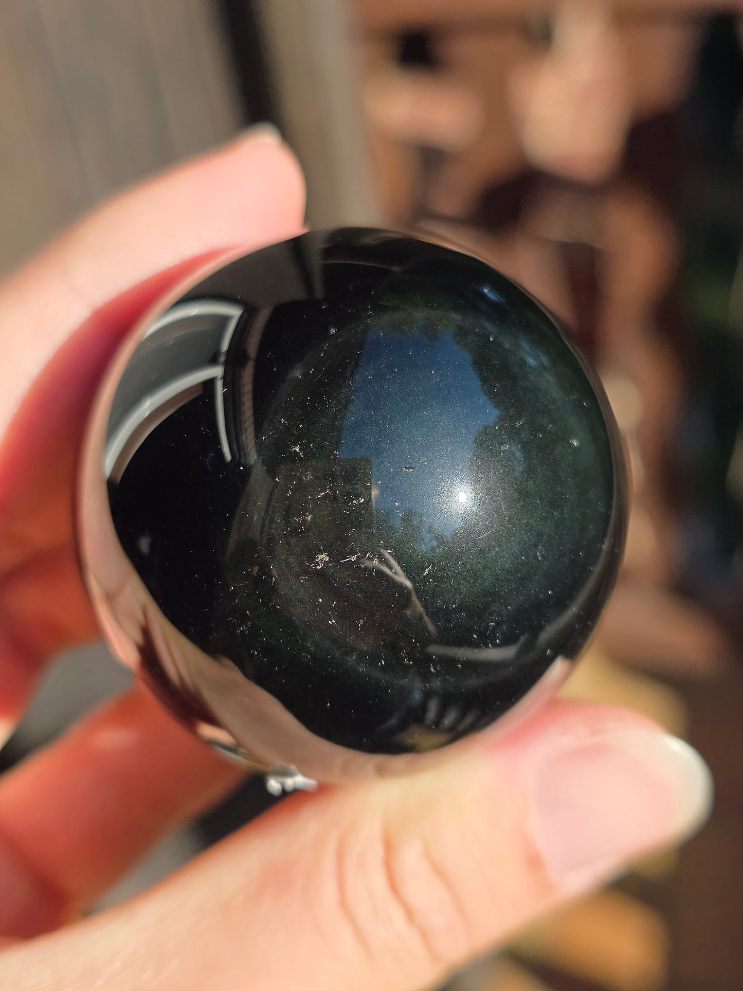 Sphère Obsidienne oeil céleste A