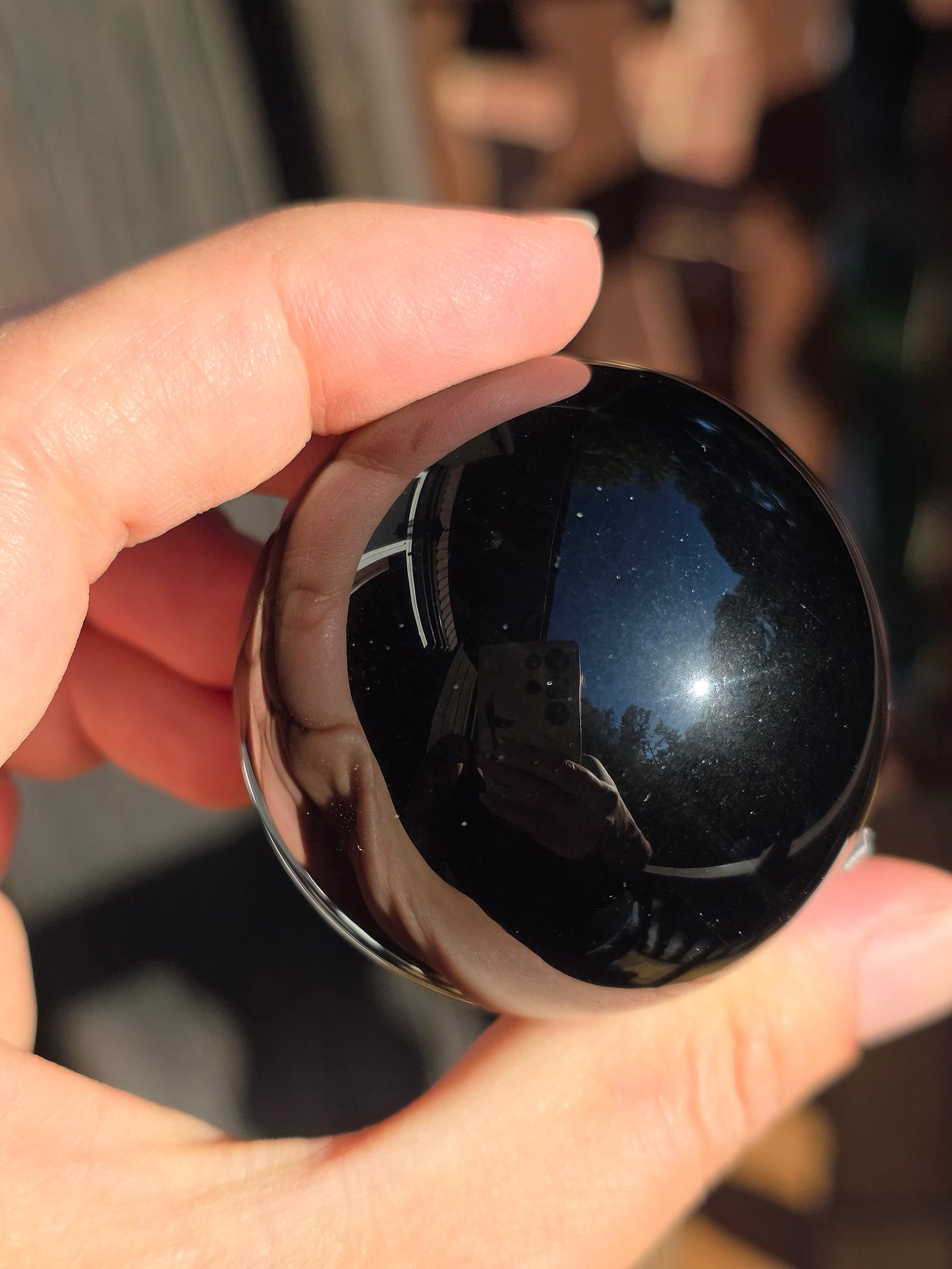 Sphère Obsidienne oeil céleste A