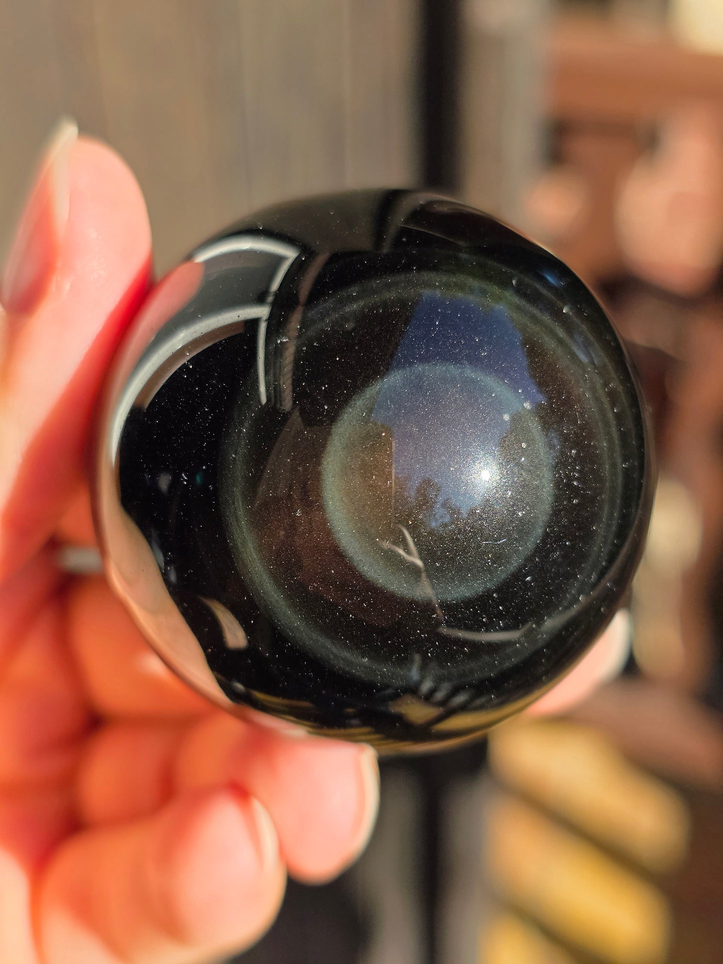 Sphère Obsidienne oeil céleste B