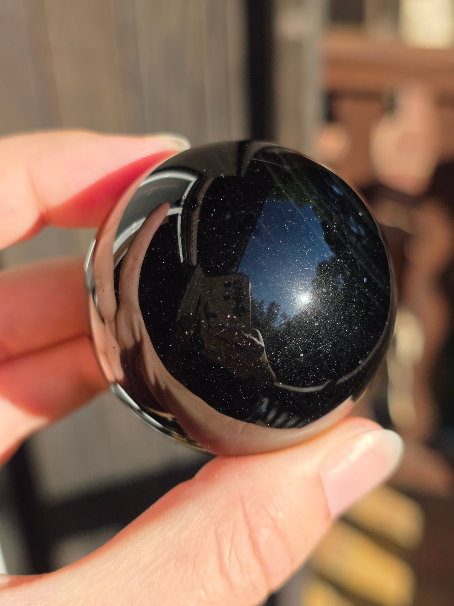 Sphère Obsidienne oeil céleste B