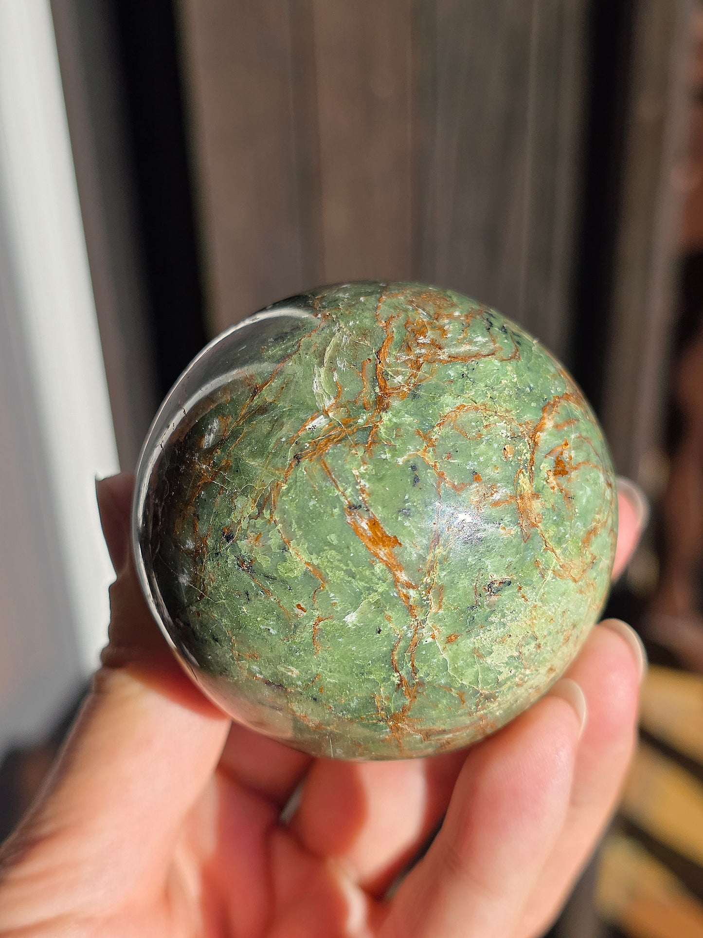 Sphère Chrysoprase