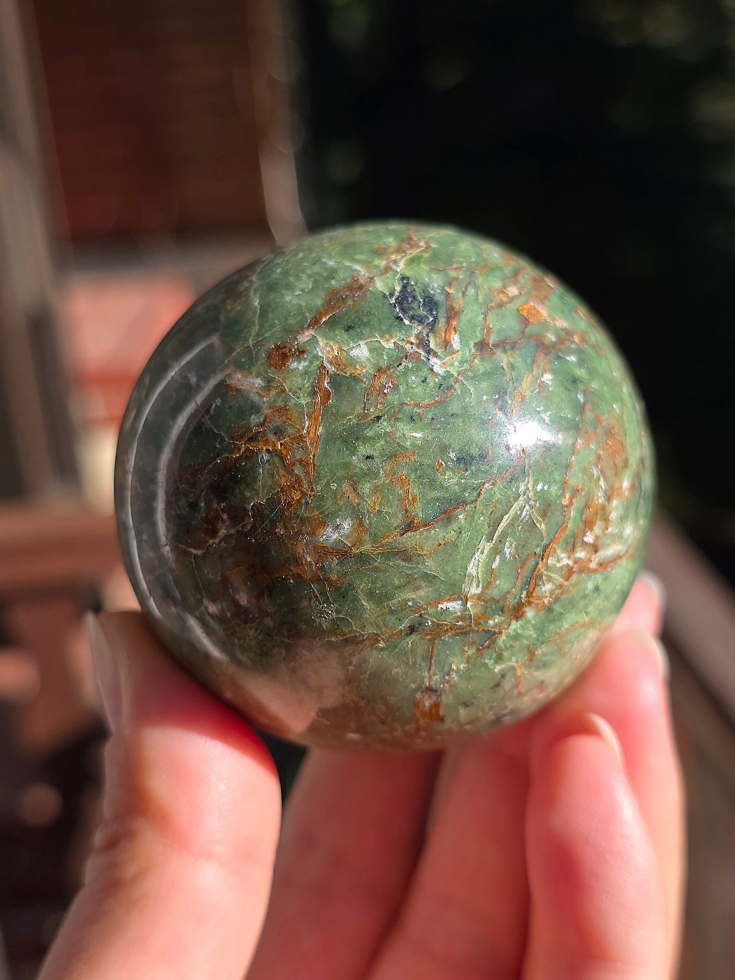 Sphère Chrysoprase