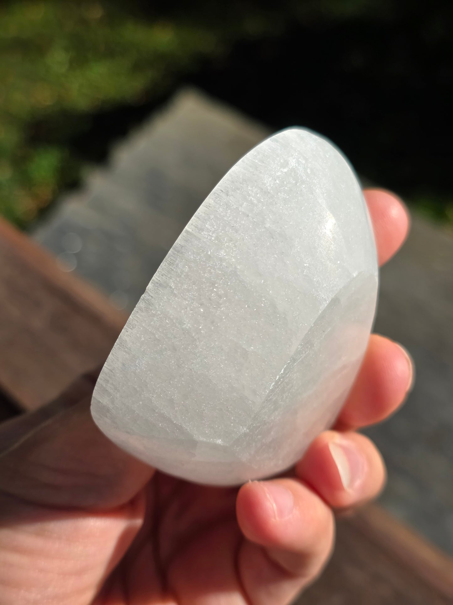 Petit bol cœur Sélénite