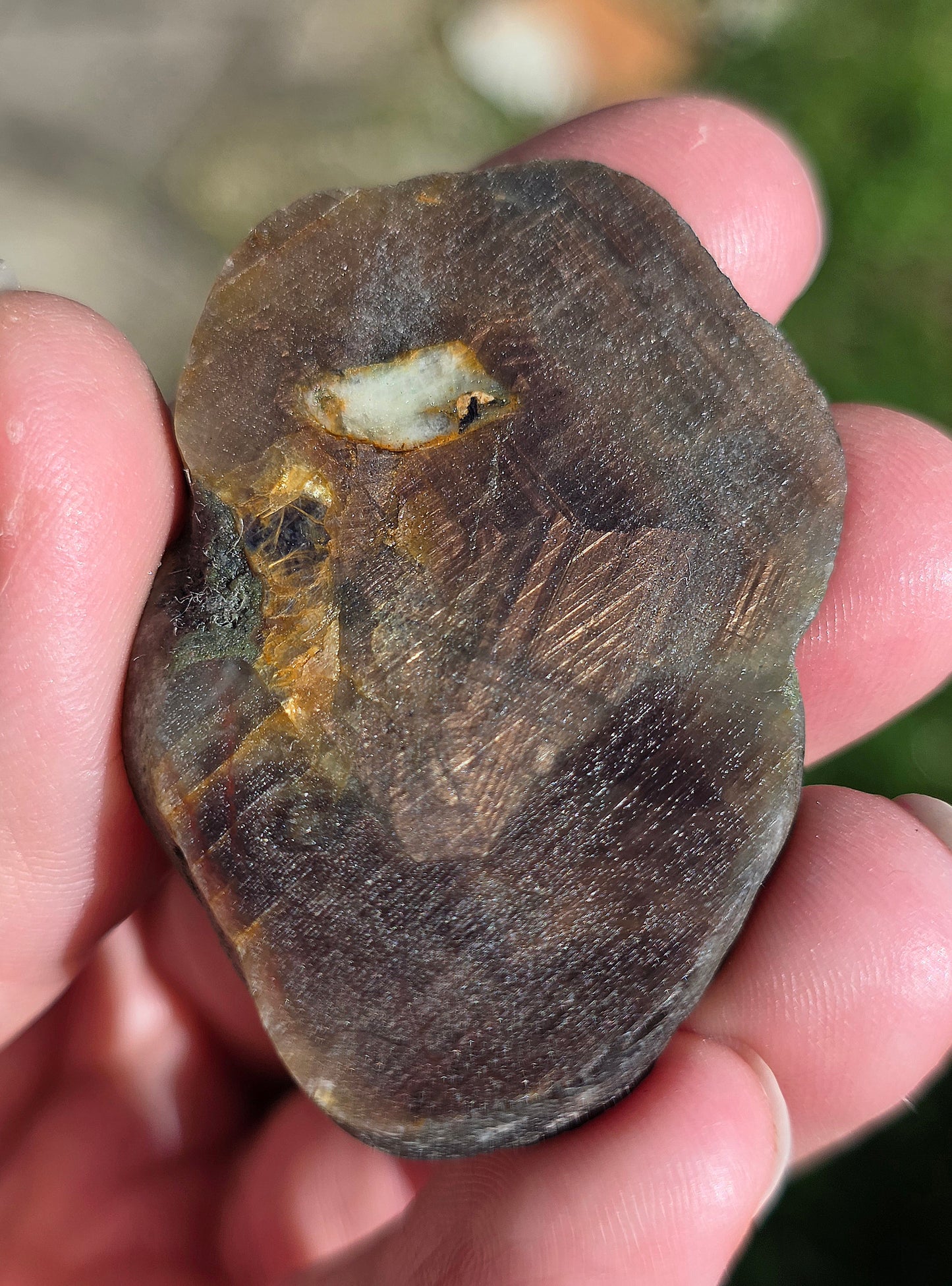 Saphir brun doré de Thaïlande n°3