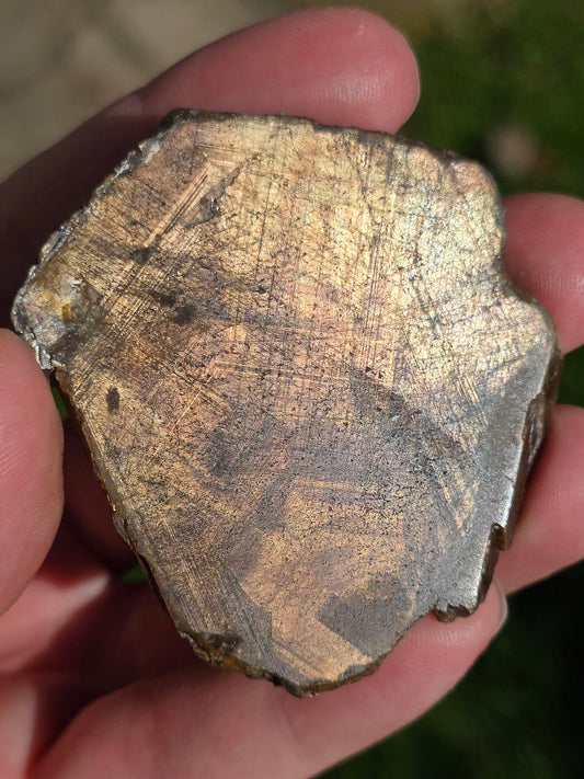 Saphir brun doré de Thaïlande