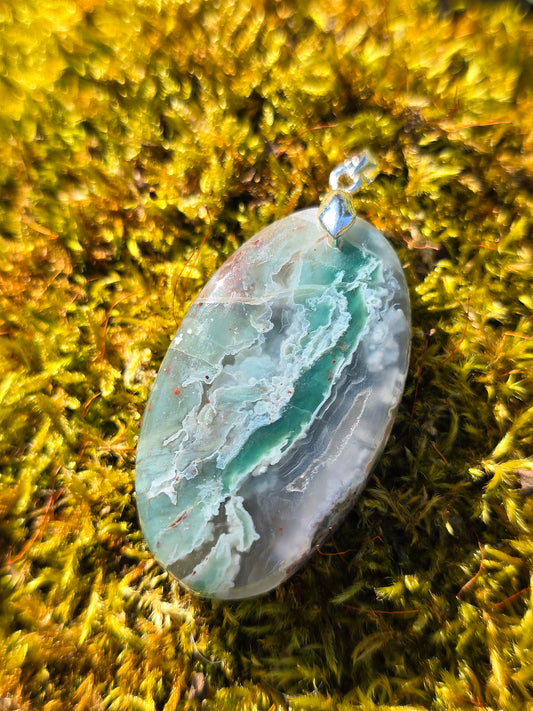 pendentif en Aquaprase