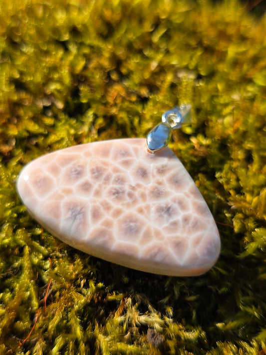 Pendentif Natrolite Indonésie