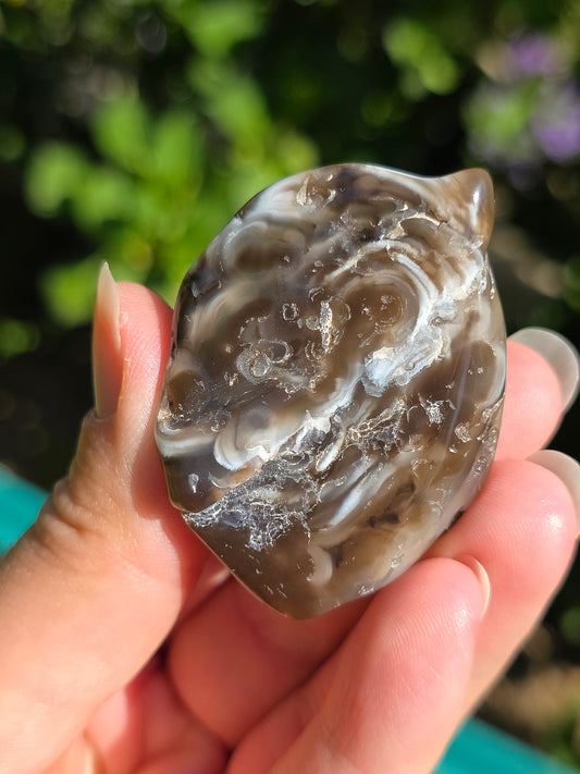 Agate eau (enhydro) d'Argentine