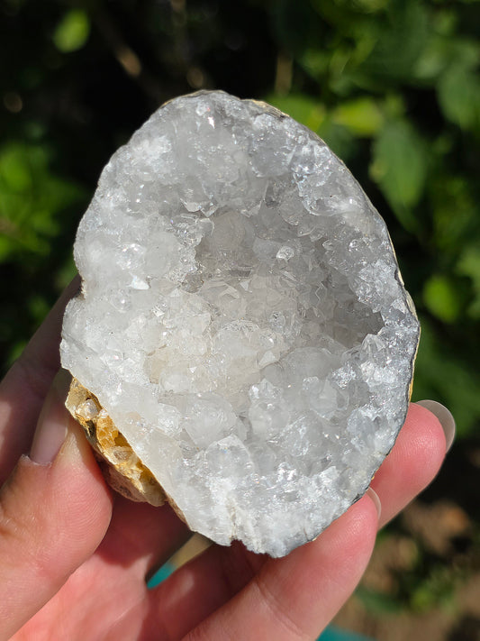 Géode de Quartz entière du Maroc